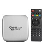 Bo�tier smart tv q96 mini plus, amlogic s905w, 4 coeurs, 64 bits, 4 go / 32 go, wifi, lecteur multim�dia ...
