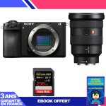 Boitier sony a6700 + fe 16 - 35mm f / 2. 8 gm + 1 sandisk 256gb extreme pro uhs - ii sdxc 300 mb / s ... Boitier sony a6700 + fe 16 - 35mm f / 2. 8 gm + 1 sandisk 256gb extreme pro uhs - ii sdxc 300 mb / s ...