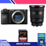 Boitier sony a6700 + fe 16 - 35mm f / 2. 8 gm ii + 1 sandisk 256gb extreme pro uhs - ii sdxc 300 mb / ...