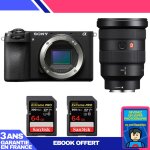 Boitier sony a6700 + fe 16 - 35mm f / 2. 8 gm + 2 sandisk 64gb extreme pro uhs - ii sdxc 300 mb / s + ... Boitier sony a6700 + fe 16 - 35mm f / 2. 8 gm + 2 sandisk 64gb extreme pro uhs - ii sdxc 300 mb / s + ...