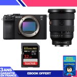 Boitier sony a7c ii noir + fe 16 - 35mm f / 2. 8 gm ii + 1 sandisk 32gb extreme pro uhs - ii sdxc 300 ...