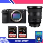 Boitier sony a7cr noir + fe 16 - 35mm f / 2. 8 gm ii + 2 sandisk 128gb extreme pro uhs - ii sdxc 300 ... Boitier sony a7cr noir + fe 16 - 35mm f / 2. 8 gm ii + 2 sandisk 128gb extreme pro uhs - ii sdxc 300 ...