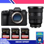 Boitier sony a9 iii + fe 16 - 35mm f / 2. 8 gm ii + 3 sandisk 32gb extreme pro uhs - ii sdxc 300 mb / ...
