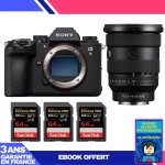 Boitier sony a9 iii + fe 16 - 35mm f / 2. 8 gm ii + 3 sandisk 64gb extreme pro uhs - ii sdxc 300 mb / ...