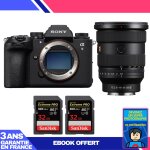 Boitier sony a9 iii + fe 16 - 35mm f / 2. 8 gm ii + 2 sandisk 32gb extreme pro uhs - ii sdxc 300 mb / ...