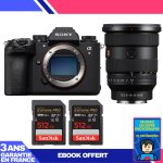 Boitier sony a9 iii + fe 16 - 35mm f / 2. 8 gm ii + 2 sandisk 512gb extreme pro uhs - ii sdxc 300 mb ...