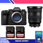 Boitier sony a9 iii + fe 16 - 35mm f / 2. 8 gm ii + 2 sandisk 64gb extreme pro uhs - ii sdxc 300 mb / ...