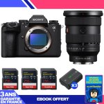 Boitier sony alpha 1 ii + fe 16 - 35mm f / 2. 8 gm ii + 3 sandisk 256gb extreme pro uhs - ii sdxc + 3 ...