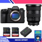Boitier sony alpha 1 ii + fe 16 - 35mm f / 2. 8 gm ii + 2 sandisk 64gb extreme pro uhs - ii sdxc + sony ...