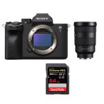 Bo�tier sony alpha a7 mark iv + fe 24 - 70 mm f2. 8 gm + sandisk 64 go extreme pro sdxc uhs - ii 300 ...
