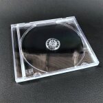 Boîtier transparent en plastique pour disque cd ou dvd, 1 pièce, stockage épais Boîtier transparent en plastique pour disque cd ou dvd, 1 pièce, stockage épais