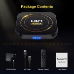 Bo�tier tv android 4k ultra hd - hk1 rbox - h8s, allwinner h618, 2gb ram, 16gb de stockage