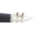 Bolwtorch en acrylique clair clarinette en plastique abs tte de flte transparente avec lige