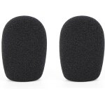Bonnette anti - vent en mousse pour microphone en mousseline pour microphones de diamètre 1, 6, filtre ... Bonnette anti - vent en mousse pour microphone en mousseline pour microphones de diamètre 1, 6, filtre ...