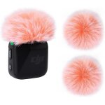 Bonnette micro anti - vent compatible avec dji mic mini, mousse micro en fourrure anti - pop, filtre ...