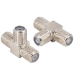 Boobrie connecteur splitter type f adaptateur coaxial f femelle vers double f femelle adaptateur 3 voies ... Boobrie connecteur splitter type f adaptateur coaxial f femelle vers double f femelle adaptateur 3 voies ...