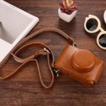 Book ine fiert du corps en cuir pu tui pour appareil photo numrique sac bote couverture pour fuji ...