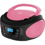 Boombox - lecteur cd portable - cd / cd - r - usb - radio fm - entre aux - in - prise casque - radio ...