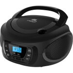 Boombox - lecteur cd portable - cd / cd - r - usb - radio fm - entre aux - in - prise casque - radio ...
