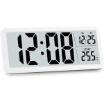 Bordeag horloge digitale, rveil numrique, horloge murale numrique horloge de table horloge radio - ...