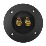 Bornes de liaison pour haut - parleur rond, bo�te d'enceinte encastr�e, panneau terminal, mini haut - ...