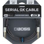 Boss - bgk - 15 digit gk cable - cble pour synthtiseur de guitare 4, 5m