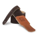 Boss - bss - 25 - brn - sangle de guitare 2. 5  - daim marron