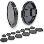 Bouchon d'objectif retro 49 mm avec fermeture a clip pour objectifs d'appareil photo du capuchon d'objectif ...