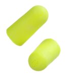 Bouchons d'oreilles yellow neons - mousse souple, nrr 33, protection auditive confortable pour divers ...