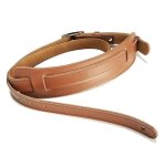 Boucle en cuir et métal sangle de guitare electrique ceinture epaulette réglable vintage guitare - Boucle en cuir et métal sangle de guitare electrique ceinture epaulette réglable vintage guitare -