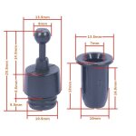 Boucles de haut - parleur audio bricolage, grille de haut - parleur en plastique, cheville  douille ...