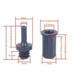 Boucles de haut - parleur audio bricolage, grille de haut - parleur en plastique, cheville  douille ...