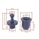 Boucles de haut - parleur audio bricolage, grille de haut - parleur en plastique, cheville  douille ...