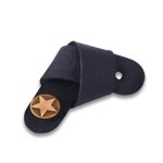 Boucle de sangle de guitare vintage en cuir, ceinture de scurit pour ukulele bass, accessoires d'entranemen ...