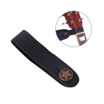 Boucle de sangle de guitare vintage en cuir, ceinture de scurit pour ukulele bass, accessoires d'entranemen ...