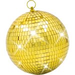 Boule disco dcorative avec anneau de suspension : 20, 3 cm de large, boules disco dores a suspendre ...