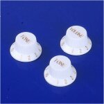 Boutons de contrôle de vitesse pour guitare electrique, 3 pièces / lot, 1 volume, 2 tons, pour stratocaster ... Boutons de contrôle de vitesse pour guitare electrique, 3 pièces / lot, 1 volume, 2 tons, pour stratocaster ...