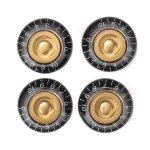 Boutons de contr�le de la vitesse de la guitare electrique, accessoires de jeu, 4 pi�ces