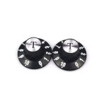 Boutons de contrôle de vitesse et de volume de guitare en aluminium, cloche de chapeau haut - de - forme ... Boutons de contrôle de vitesse et de volume de guitare en aluminium, cloche de chapeau haut - de - forme ...