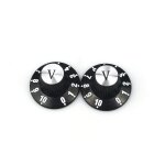 Boutons de contrôle de vitesse et de volume de guitare en aluminium, cloche de chapeau haut - de - forme ... Boutons de contrôle de vitesse et de volume de guitare en aluminium, cloche de chapeau haut - de - forme ...