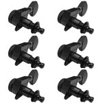 Boutons de guitare acoustique classique a trois cordes, chevilles de réglage, connexions Boutons de guitare acoustique classique a trois cordes, chevilles de réglage, connexions