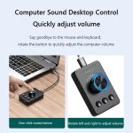 Bouton de rglage du volume externe usb, bluetooth 5. 1, avec pause de lecture, saut de sourdine, 3 modes ...