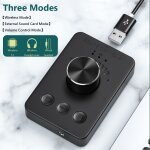 Bouton de rglage de volume externe usb, pour windows / mac os, haut - parleur multimdia pour pc portable, ...