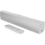 Bowfell 50w barre de son tv bluetooth enceinte tv home cinema 2. 0 barres de son avec entre optique, ...