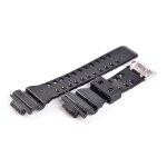 Bracelets en caoutchouc hommes sport noir plong�e silicone montre bracelet bracelet boucle en m�tal pour ...