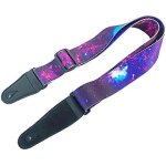 Bracelet de guitare color� bracelet de guitare violet cloud star motif bracelet en polyester