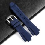 Bracelet en silicone souple pour michael kors mk9020 mk8729 mk9026 mk8184 mk8152 bracelet de montre pour ...