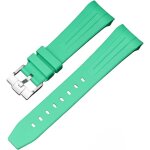 Bracelet pour swatch x blancpain, courbe sans soudure silicone bracelet pour swatch moonswatch speedmaster ... Bracelet pour swatch x blancpain, courbe sans soudure silicone bracelet pour swatch moonswatch speedmaster ...