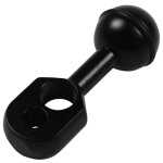 Bras de clip boule � t�te ys 1 pouce pour cam�ra vid�o d'action, lumi�re de plong�e, t�te de boule papillon, ...
