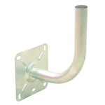 Bras coud� en acier galvanis� - Ø 40mm - d�port 18 cm - hauteur 28cm